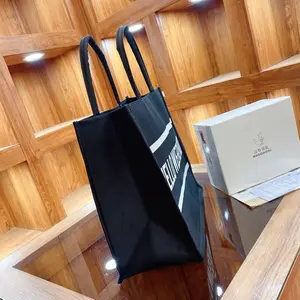 Bolsa de compras al por mayor, bolsa de compras de yute de arpillera ecológica natural grande impresa personalizada con logotipo