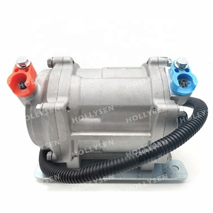 Điện AC máy nén Nhà cung cấp phổ 12V 24V Điện Ô Tô Điều hòa không khí máy nén - Product Image 3