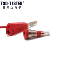 Connecteur de panneau plaqué nickel 2MM 10A / Prise banane 2mm pour PCB / Bornier M2 à vis