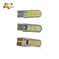 Ampoule de plaque d'immatriculation LED T10 RGB COB SMD, nouvelle, multicolores, clignotante, avec gel de silice