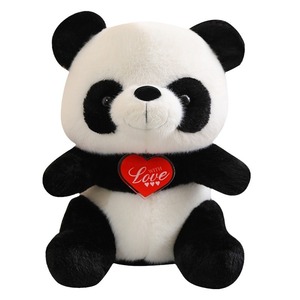 Peluche <span class=keywords><strong>Panda</strong></span> Amour, Jouet en Peluche, <span class=keywords><strong>Panda</strong></span> qui Embrasse le Cœur, Oreiller pour Enfants, Cadeau pour la Saint-Valentin - Product Image 3