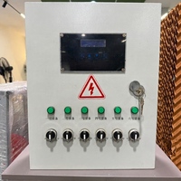 Boîtier de commande pour ventilateur d'extraction anti-fumée, dispositif de contrôle électrique
