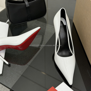 Zapatos de Tacón Alto Stiletto Puntiagudos para Mujer, Zapatos de Novia de Lujo de Diseñador, Zapatos de Alta Calidad para Mujer, Nuevos Estilos Primavera 2026 - Product Image 4