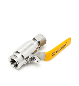 صمام كروي يدوي للغاز من الفولاذ المقاوم للصدأ 304 بسن داخلي QGQY1-64P - صمام أدوات عالي الضغط - Product Image 3