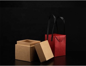 Custom Modern Novel Design <strong>Suitcase</strong> Brown Kraft Recycled Materials Storage <strong>Cardboard</strong> Coated Rigid Paper Box - Product Image 5