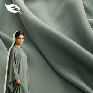 Material de Vestido Musulmán de Punto por Trama de 150 g/m² con Diseño Estampado Transpirable Antiestático 100% Poliéster para Niñas, en Stock (<span class=keywords><strong>TIKTOK</strong></span>) - Product Image 1