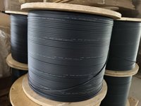 Kabel Serat Optik Drop FTTH 1 Core GJYXFCH Grosir Pabrik, Kehilangan Daya Rendah, Jumper Indoor Outdoor untuk Proyek Telekomunikasi Broadband FTTH