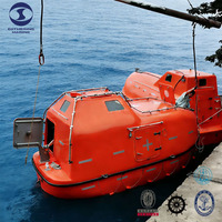 SOLAS-Standard Vollständig Geschlossenes Rettungsboot für Schiffe zur Wasserrettung IACS-Zertifiziert für Marine-Einsatz aus GFK