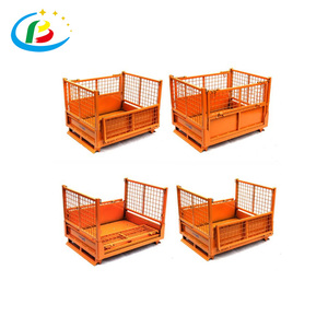 창고 스태킹 랙 제조업체 공급 핫 세일 헤비 듀티 스태킹 접이식 및 금속 빈 특수 창고 랙 - Product Image 4