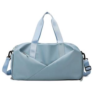 Waterproof Custom Logo Men Women Fitness Sports Gym Travel Duffel Tote Duffel Bag with Shoes Compartments - Product Image 4