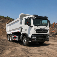 Восстановленный самосвал Howo NX 6x4, 371 л.с., двигатель Weichai, полный комплект запчастей для горнодобывающей и логистической техники
