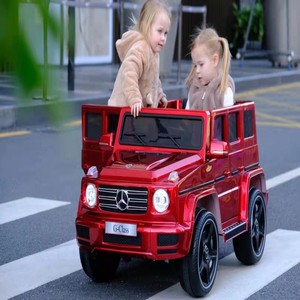 Coche eléctrico <span class=keywords><strong>de</strong></span> plástico <span class=keywords><strong>de</strong></span> doble asiento <span class=keywords><strong>de</strong></span> 12V para niños, juguete para bebés con batería y control remoto para edades <span class=keywords><strong>de</strong></span> 2 a 4 años - Product Image 4
