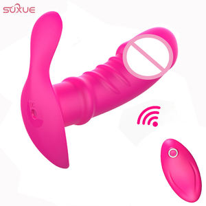 Wireless Farfalla di Vibrazione Mutandine Con Pene Mutandine Sexy Della Biancheria Intima delle Donne di Controllo A Distanza Dildo Vibratore - Product Image 1