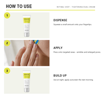 Crème raffermissante Vita-A Retinal Shot |   Rétinal 0,05% Matrixyl 3% Panthénol 5% Rétinoïde haute concentration Anti-âge