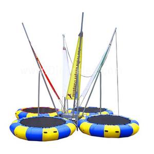 Arnés de Trampolín Elástico Móvil con <span class=keywords><strong>Mini</strong></span> Bungee de Alta Calidad para Parques de Diversiones - Product Image 1