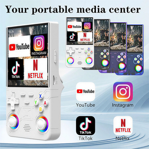 Console de jeu portable rétro R36 Ultra YT 4 pouces IPS avec 20000 jeux, Linux, 64 Go, Wi-Fi, pour regarder des vidéos et voyager - Product Image 5
