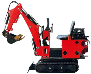 Koop motore Mini escavatore 0.8Ton 800Kg a basso prezzo fattoria Mini Bagger piccole cingoli cingoli scavatore PLC KYB cilindro idraulico - Product Image 6