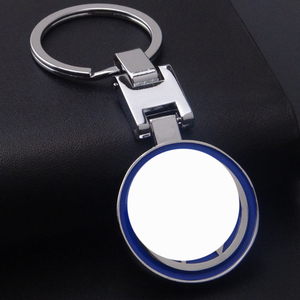 LLavero de Metal con forma de H para coche, llavero con logotipo personalizado - Product Image 2