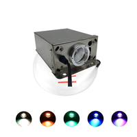 Arbre lumineux LED en alliage d'aluminium étanche IP68 à changement de couleur RGB avec lumière du jour 6000K, antirouille, dimmable, 45W
