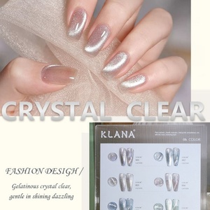 Vernis à ongles gel effet œil de chat Aurora OEM professionnel, sans odeur, en résine, à faire tremper, couleur pastel, magnétique - Product Image 3