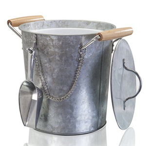 Cubo de Hielo de Acero Inoxidable, Diseño Redondo Minimalista, Resistente al Óxido, para Fiestas - Product Image 4