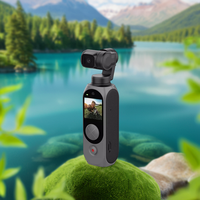 Pocket3 Creator Palm 2 Pro Videocamera Universale per Vlogging con Sensore CMOS da 1'', Video 4K/120fps, Stabilizzazione a 3 Assi, Action Cam in Alluminio