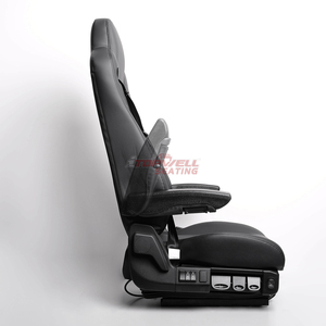 Sang Trọng Cao Trở Lại Lái Xe Ghế Chất Lượng Cao Khí Nén Hệ Thống Treo Chức Năng Điều Chỉnh Sửa Đổi Ghế Xe Cho Xe Buýt Xe Tải Chạy Vẩy Van - Product Image 2