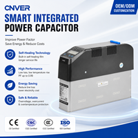 Batterie de condensateurs auto-réparatrice intelligente pour la correction du facteur de puissance triphasé avec compensation réactive automatique