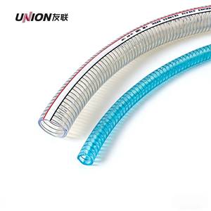 Tuyau flexible en <span class=keywords><strong>PVC</strong></span> avec armature en fil d'acier, diamètre 2 pouces, pour le refoulement d'eau marine et l'utilisation en quai - Product Image 1