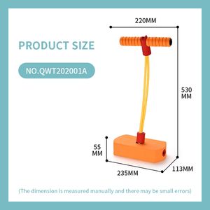 Jumper jouet de haute qualité coloré en plein air enfants acoustique grenouille sautant jouet EVA Jumper jouets - Product Image 3