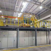 Máquina de colada continua ascendente de varilla de cobre de 8 mm sin oxígeno con servomotor