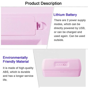 Nail <b>Tool</b> Sterilizer Portable USB Charge Sterilization <b>Box</b> for Manicure Salon,Tweezers,Tattoo,Scissors,Jewelry - Product Image 6
