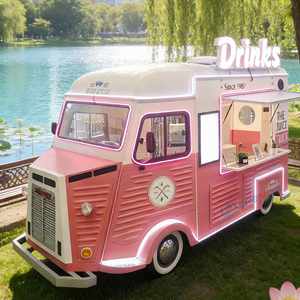 Gerobak Jajanan Makanan Baru 2026, Bisnis Burger, Truk Jajanan, Gerobak Hot Dog Cepat Saji untuk Dijual - Product Image 1