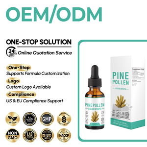 Extrait de pollen de pin en gros, marque privée OEM/ODM, gouttes liquides, complément alimentaire pour hommes et femmes, soutien hépatique, booster d'énergie - Product Image 1