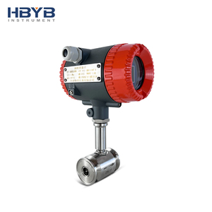 Débitmètre à turbine en acier inoxydable DN25, sortie impulsionnelle 4-20 mA - Product Image 2