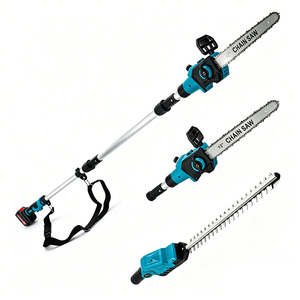 2-in-1 Cordless Pole Chainsaw Hedge Trimmer 21V Brushless 12 Inch Battery <b>Saw</b> Wholesale CE OEM Supplier S-HSQ12 2-in-1. One Tool - Product Image 1