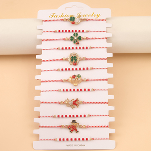 Nuovo Martis portafortuna quadrifoglio <span class=keywords><strong>coccinella</strong></span> greco marzo <span class=keywords><strong>bracciale</strong></span> per le donne anno nuovo gioielli regali di compleanno - Product Image 2