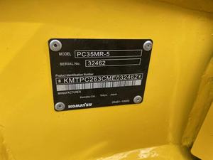 Offre Spéciale mini-pelle hydraulique Komatsu PC35MR d'occasion de haute qualité modèles PC35MR 40MR 50MR disponibles - Product Image 5