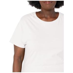 ODM Wholesale 100% Cotton Unisex Plus-Size Short Sleeve Custom Logo Crew Neck Tee High Quality Knitted Oversized for <b>T</b>-<b>Shirt</b> - Product Image 3