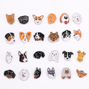 Broches de Jack Russell Terrier para Mujer, Broche de Aleación de Metal con Forma de Animal, Perro, Joyería para Ropa, Bolso, Pin, Accesorios de Moda para Vestidos y Abrigos - Product Image 1