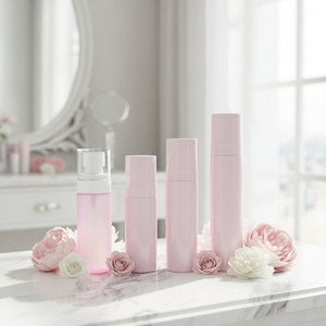 Wholesale Cosmetic Plastic Pink <b>Mini</b> Face Mist <b>Spray</b> <b>Bottle</b> 60ml 80ml 100ml 120ml Body Lotion <b>Bottle</b> for Skin Care Packaging - Product Image 1