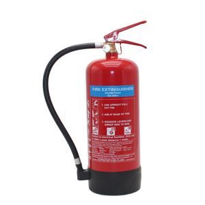 เครื่องดับเพลิงแบบผงแห้ง EN3 6กก. ฐานดำ - Product Image 1