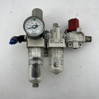 Unit Filter Aw20-f01cg-b + Regulator Drainase Al20-f01-a Vhs20-f01a Set Lengkap Aksesori Plc Industri: Sensor /
