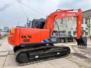 Équipement de construction Hitachi d'occasion ZX120 ZX210, excavatrice sur chenilles moyenne, poids opérationnel de 6 tonnes, capacité de la benne de 3 m³, ISUZU - Product Image 6