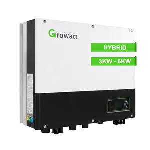 Growatt SPH 4000-10000TL3 BH-UP hybrid solar all in one inverter 10kw 120V input DC with battery and wifi