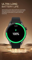 Nuevo Reloj Inteligente BW16 AMOLED 2026 con Correa de Goma, Tarjeta SIM, Carga Inalámbrica, Resistente al Agua IP68, Batería de 400 mAh, Llamadas por Bluetooth, Unisex
