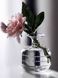 Jarrón de Vidrio Pequeño Soplado a Mano al por Mayor, Diseño Art Deco, Centro de Mesa, Decoración del Hogar, Botella para Hidroponía - Product Image 6