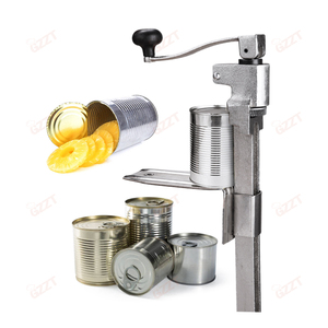 Abrelatas comercial industrial Embalaje personalizado Abrelatas de botella barato Abrelatas manual avanzado de acero inoxidable Tipo de mesa Abrelatas - Product Image 1