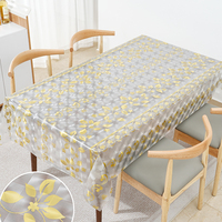 Nappe rectangulaire imperméable en plastique transparent PVC vinyle