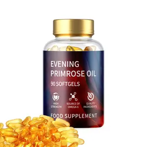 Natural Balance Support Supplement for Women Skin Health Evening Primrose Oil Softgels Capsules